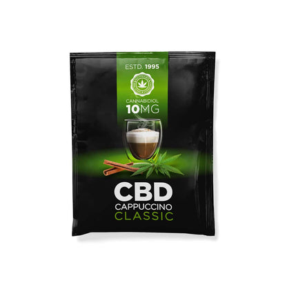 Multitrance Hemp CBD Coffee Instant Cappuccino: Classic - 10mg (10 Sachets)