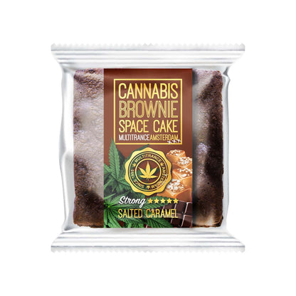 Multitrance Boxed Cannabis Brownie - Salted Caramel Strong