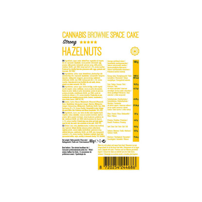 Multitrance Boxed Cannabis Brownie - Hazelnuts Strong