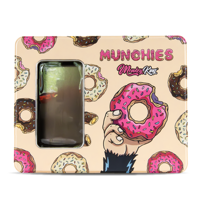 Monkey King Munchies Large Metal Storage Box with Window (Single Piece)
