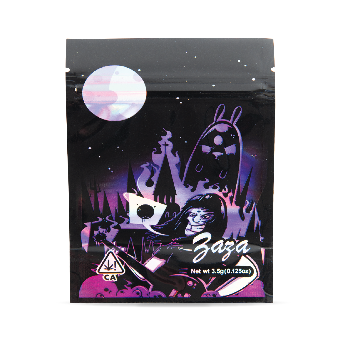 50 PACK MYLAR BAG - EVIL BUNNY ZAZA