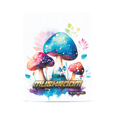 50 PACK MYLAR BAG - WHITE MUSHROOMS
