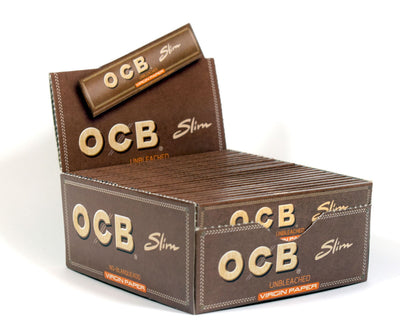 OCB Rolling Papers: Virgin Slim - King Size Slim (50 Pack)