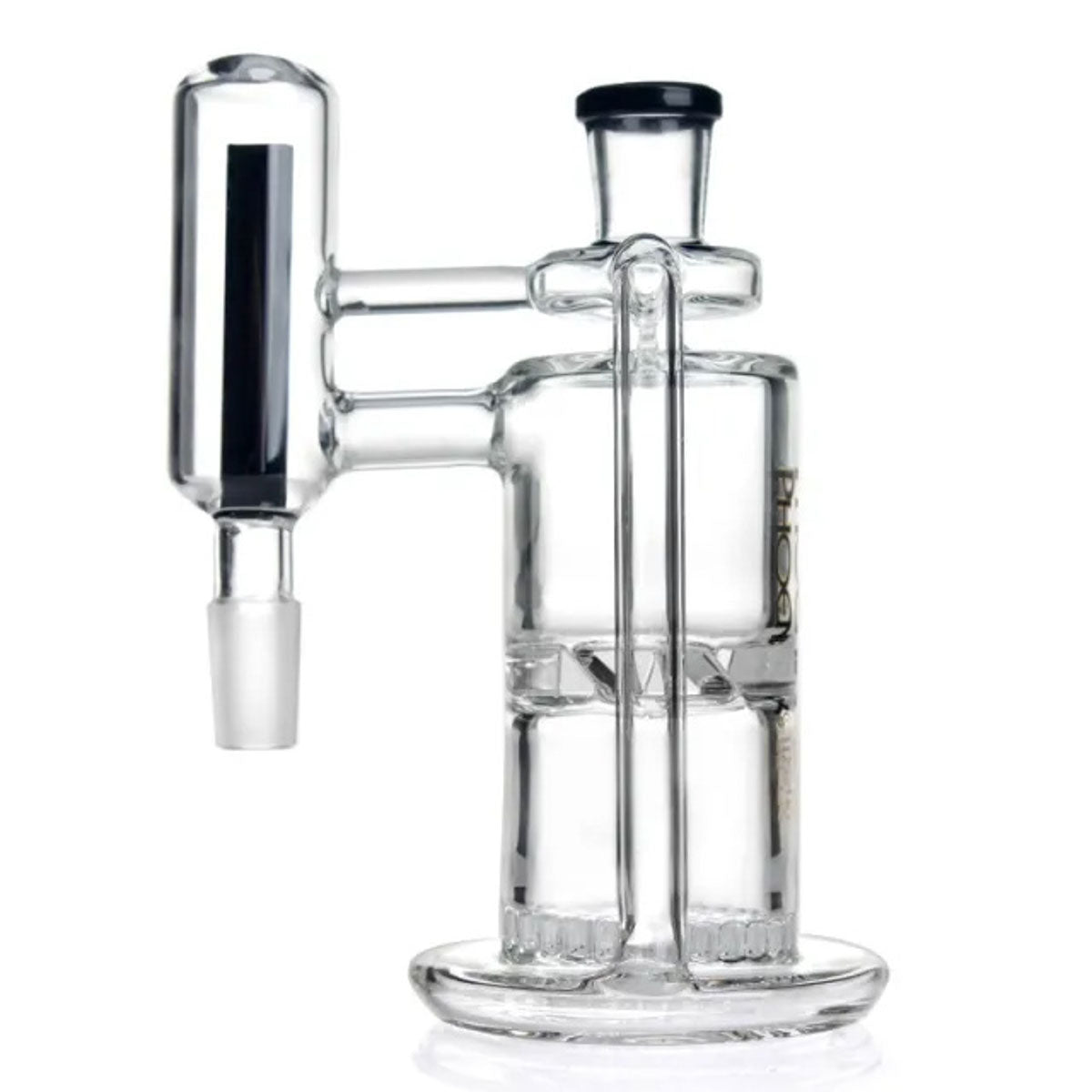 Phoenix Star: 14mm 90° Ash Catcher With Turbine/Honeycomb Perculator - (PAC05)