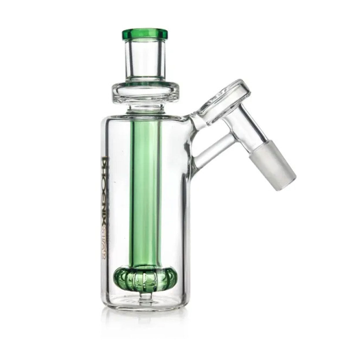 Phoenix Star: 14mm 45° Ash Catcher With Showerhead Perculator - (PAC12)