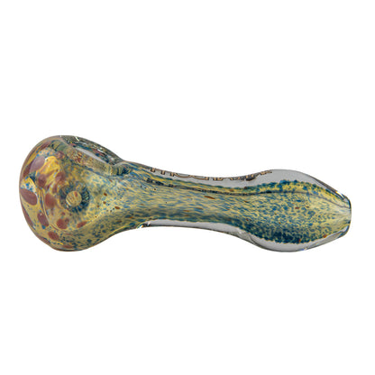 Phoenix Star: 4.3" Mystic Bloom Glass Hand Pipe - (PGP100)