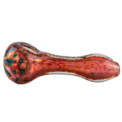 Phoenix Star: 4.3" Mystic Bloom Glass Hand Pipe - (PGP100)