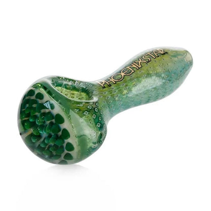 Phoenix Star: 4" Glass Hand Pipe - (PGP107)