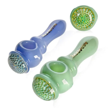 Phoenix Star: 5" Artisan Glass Spoon Pipe - (PGP97)