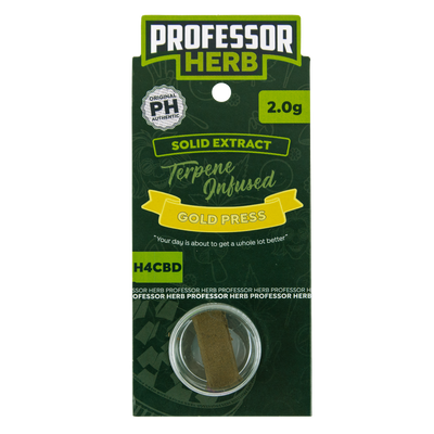 Professor Herb H4CBD Solid Extract 2g - Gold Press
