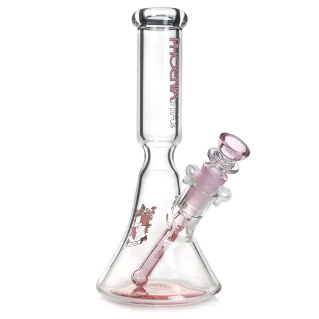 Phoenix Star: 10" Glass Beaker Bong - (PHX01)