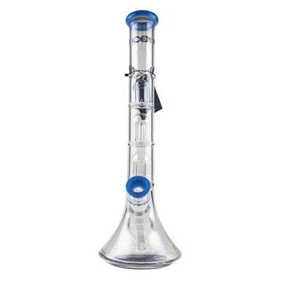 Phoenix Star: 14" Dual 6 Arm Percolator Glass Bong - (PHX10)
