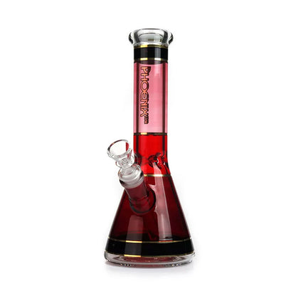Phoenix Star: 10" Colourful Beaker Bong - (PHX110)