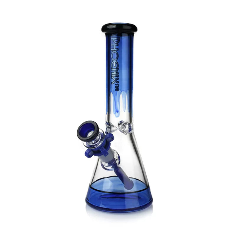 Phoenix star: 10" Colourful Glass Beaker Bong (PHX125)