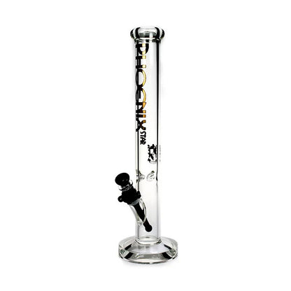 Phoenix Star: 7mm Thick 18" Straight Glass Bong (PHX127)