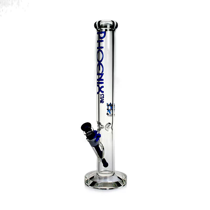 Phoenix Star: 7mm Thick 18" Straight Glass Bong (PHX127)