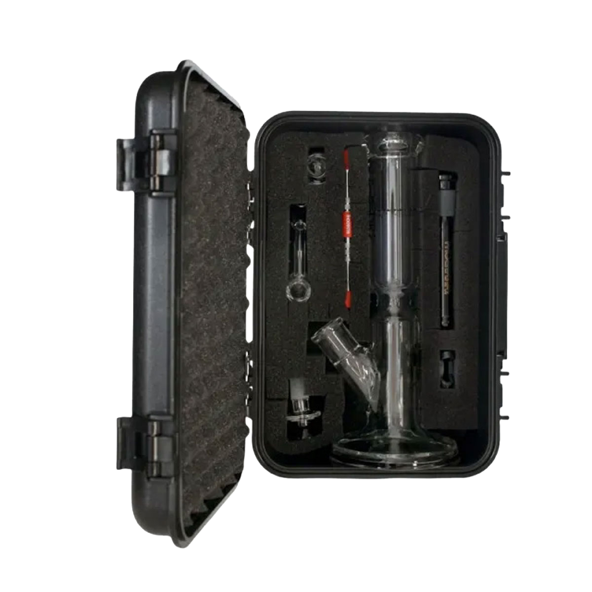 Phoenix Star: Dual Use Travel Flat Base Bong And Banger Kit