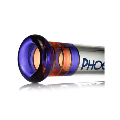 Phoenix Star: 18" 7mm Thick Straight Glass Bong (PHX132)