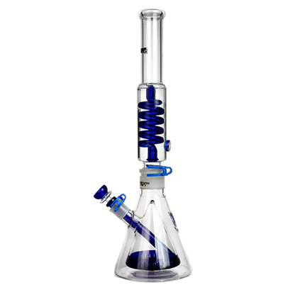 Phoenix Star: 18" Freezable Glycerin Beaker Bong - 2 Part (PHX141)