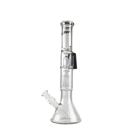 Phoenix Star: 14.8" Glass Percolator Bong With Ice Catch And Splash Guard - (PHX45)