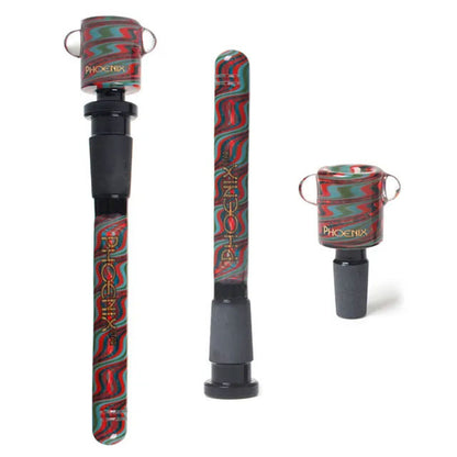 Phoenix Star: 4" Down Stem And Bowl Set (PHX582)
