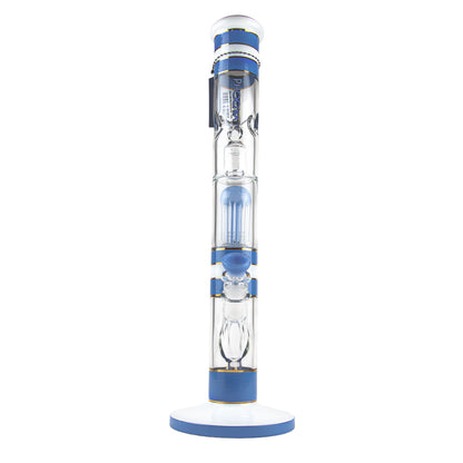 Phoenix Star: 17.5" Single 8 Arm Percolator Glass Bong (PHX604)