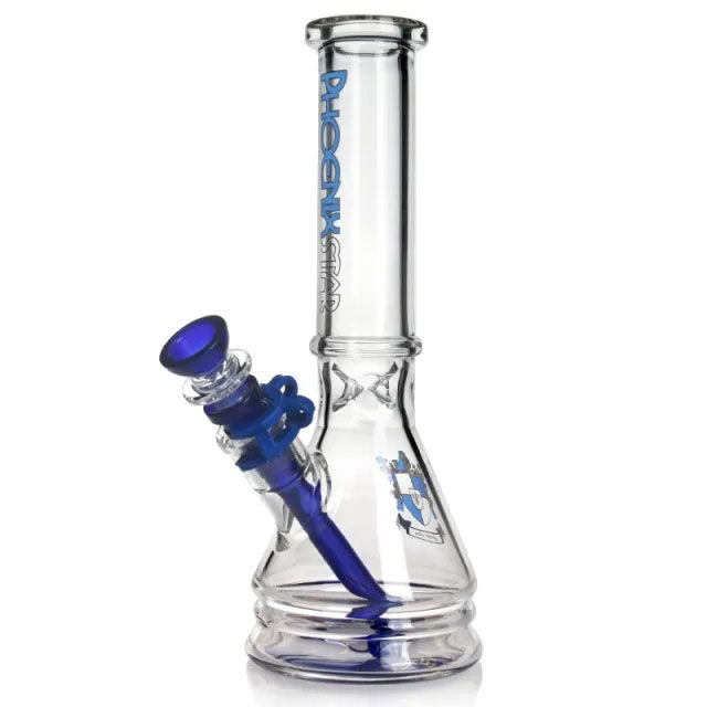 Phoenix Star: 10" Beaker Glass Bong (PHX722)