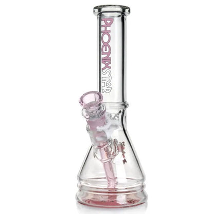 Phoenix Star: 10" Beaker Glass Bong (PHX722)