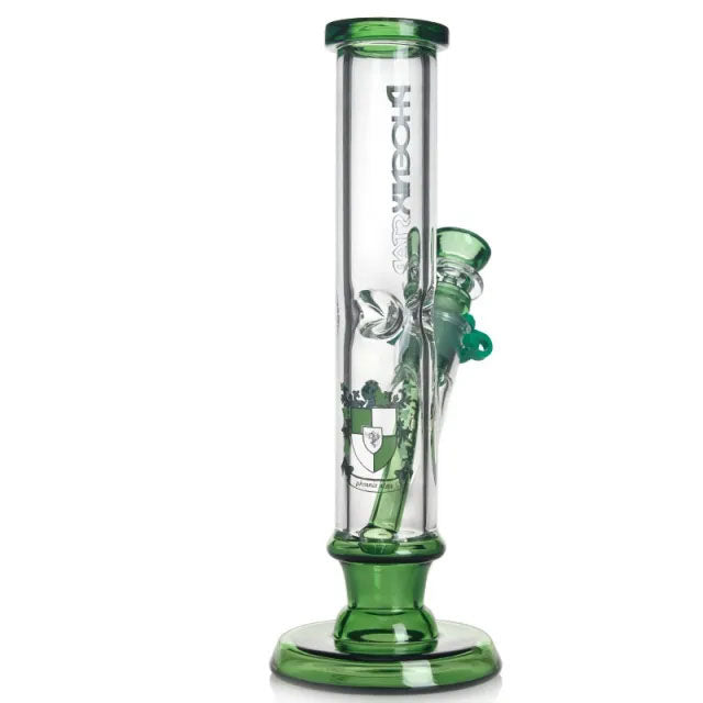 Phoenix Star: 10" Straight Tube Glass Bong (PHX723)