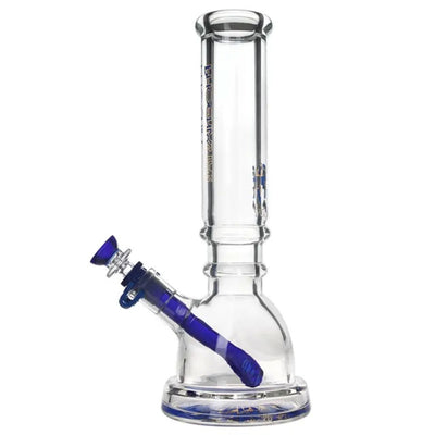 Phoenix Star: 12" 7mm Thick Wide Base Glass Bong (PHX741)