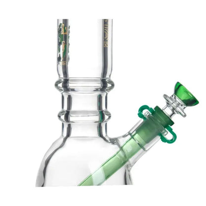 Phoenix Star: 12" 7mm Thick Wide Base Glass Bong (PHX741)