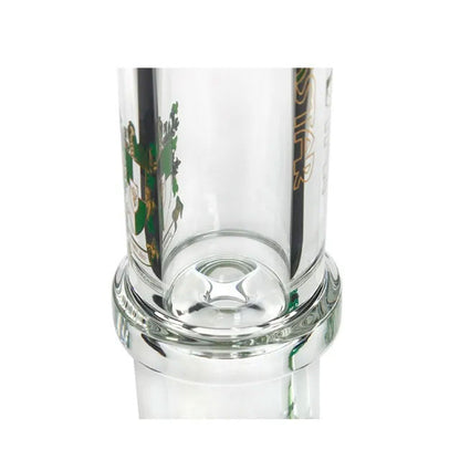 Phoenix Star: Thick Base 12 Inch 7mm Thick Glass Tube Bong (PHX742)