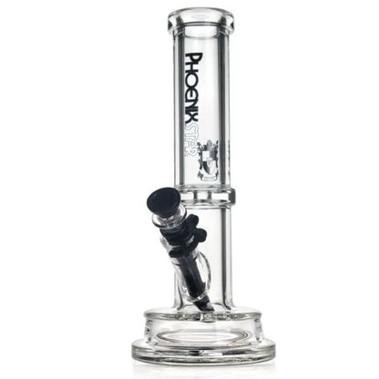Phoenix Star: Thick Base 12 Inch 7mm Thick Glass Tube Bong (PHX742)