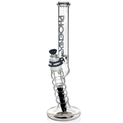 Phoenix Star: 18" 5 Arm Percolator Straight Tube Bong (PHX743)