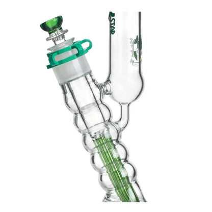 Phoenix Star: 18" 5 Arm Percolator Straight Tube Bong (PHX743)