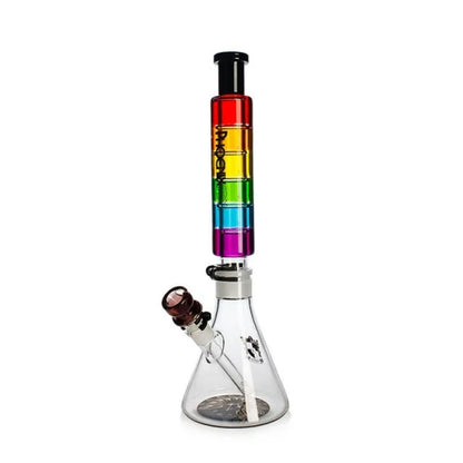 Phoenix Star: Rainbow 16" Glycerin Beaker Base Bong 2 Parts (PHX941)