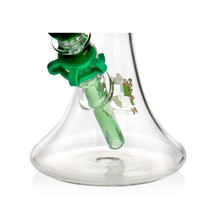 Phoenix Star: 13.5" 8 Arm Percolator Glass Bong (PHX960)