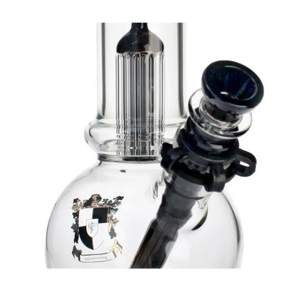 Phoenix Star: 14" 8 Arm Perculator Glass Ice Bong (PHX961)