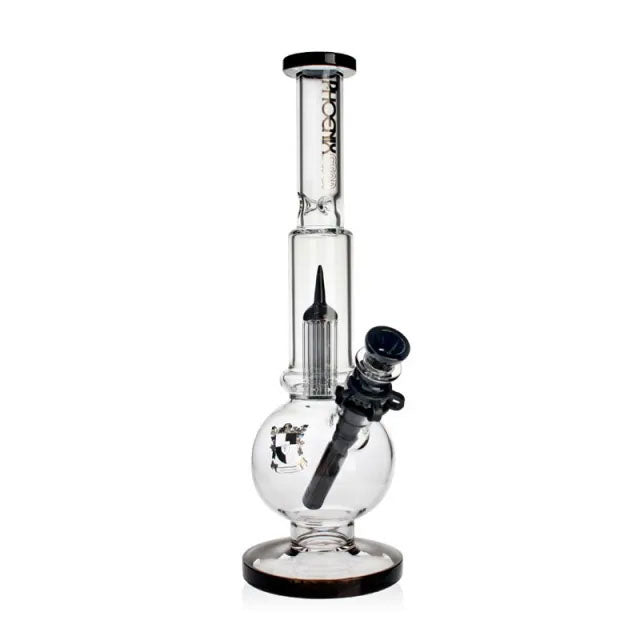Phoenix Star: 14" 8 Arm Perculator Glass Ice Bong (PHX961)