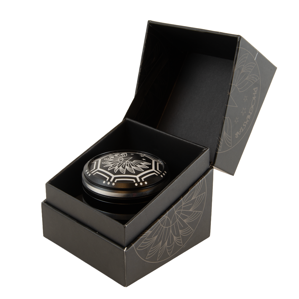 Phoenix Star Phoenix Engraved 4 Piece Magnetic Grinder
