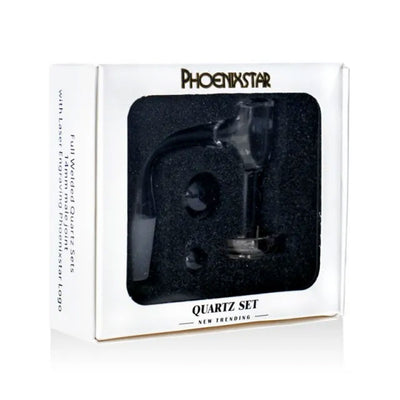 Phoenix Star: 14mm Male Full Weld Terp Slurper Banger Set - (PQN003)