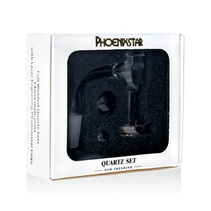 Phoenix Star: 14mm Male Full Weld Terp Slurper Banger Set - (PQN003)