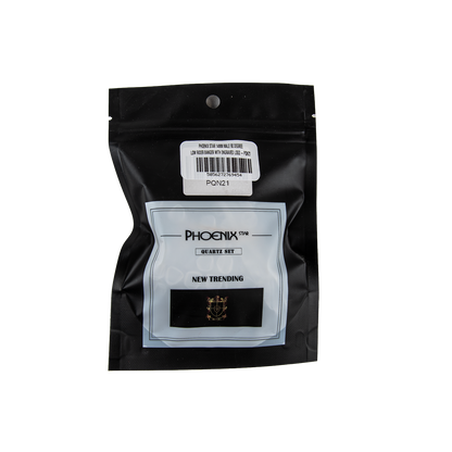 Phoenix Star: 14mm Male 90° Low Rider Banger With Engraved Logo - (PQN21)