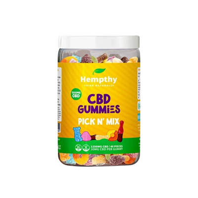 Hempthy CBD Gummy Pick N' Mix 1200mg