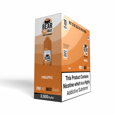 BEAR Pro MAX Salts: Pineapple - 10mg (10 Pack)