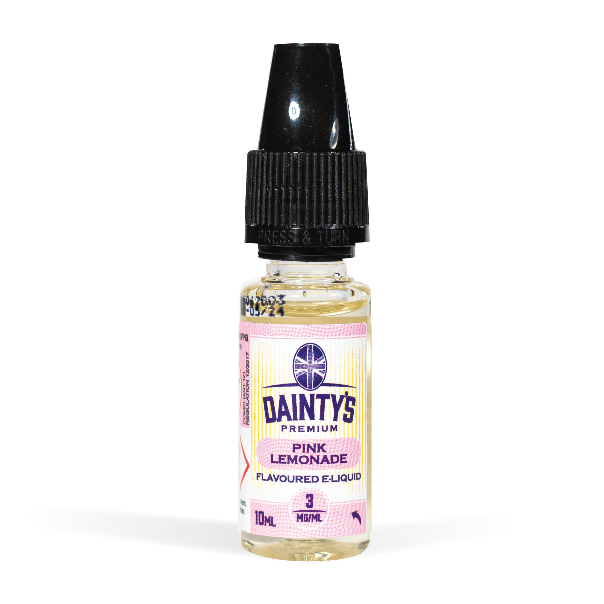 Dainty'S 10Ml E Liquids 3Mg Pink Lemonade 10Ml