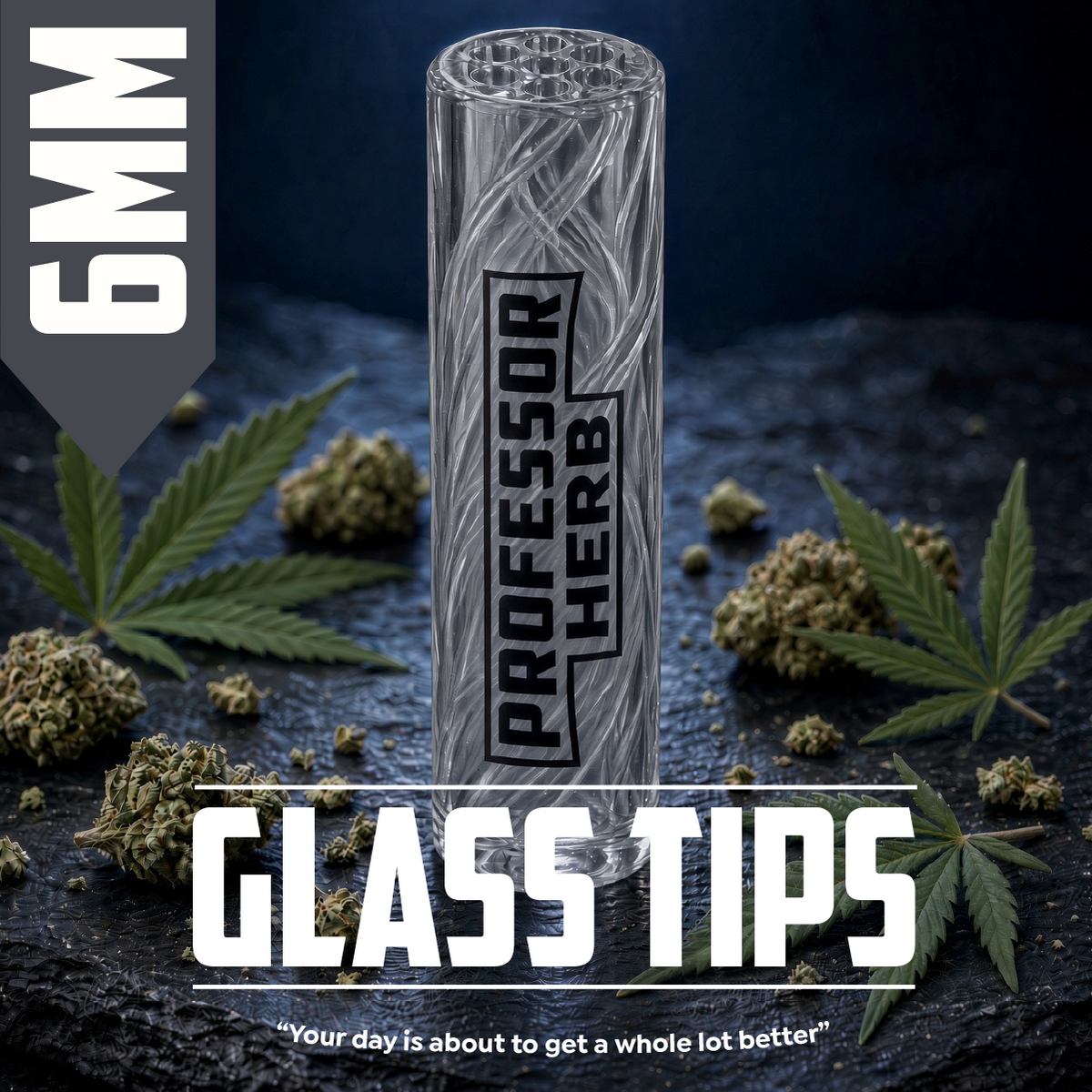Professor Herb: 6mm Glass Tips