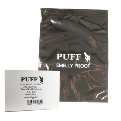 Sparkys Zipper Black Smelly Proof Bags 12