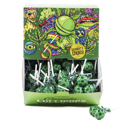 Euphoria Cannabis Lollipops Big Pack - Cannabis (200pcs)