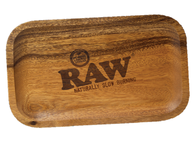 RAW Wooden Rolling Tray (Small 11 x 7)